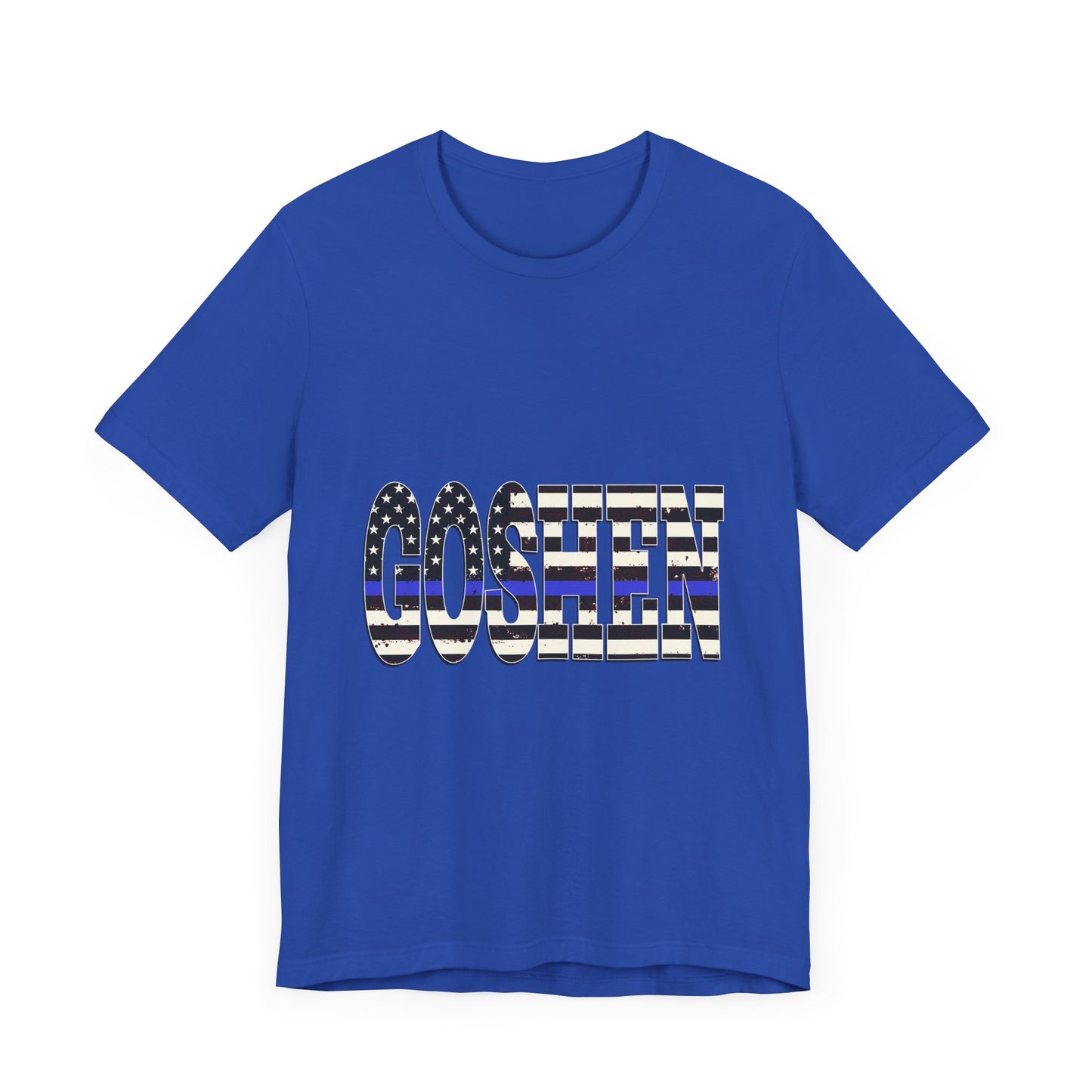 Goshen Blue Line Short Sleeve Tee