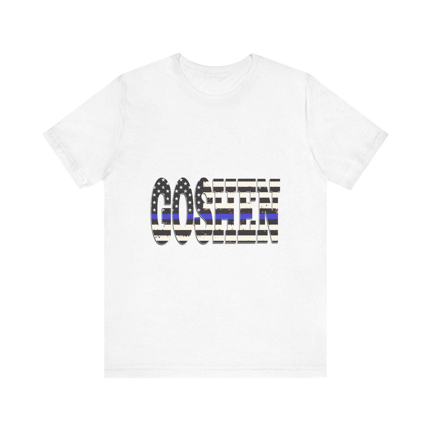 Goshen Blue Line Short Sleeve Tee