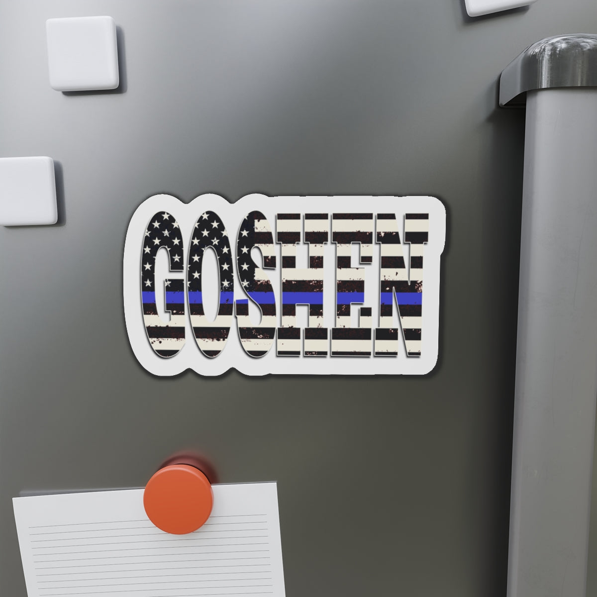 Gosehn Blue Line Die-Cut Magnets