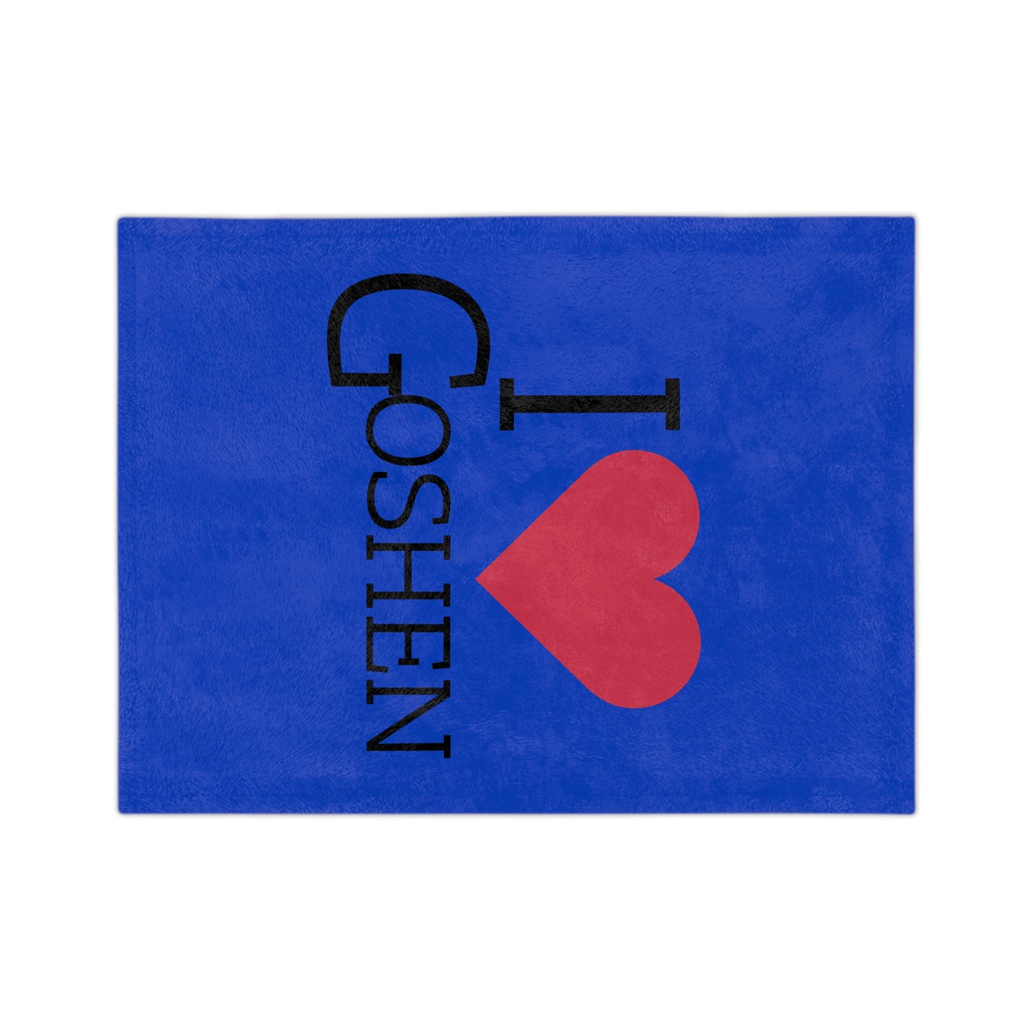 I <3 Goshen Velveteen Microfiber Blanket