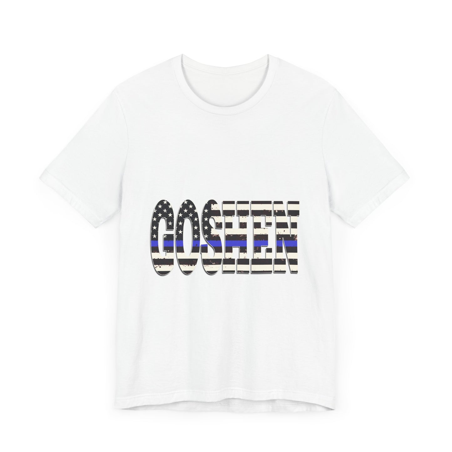 Goshen Blue Line Short Sleeve Tee