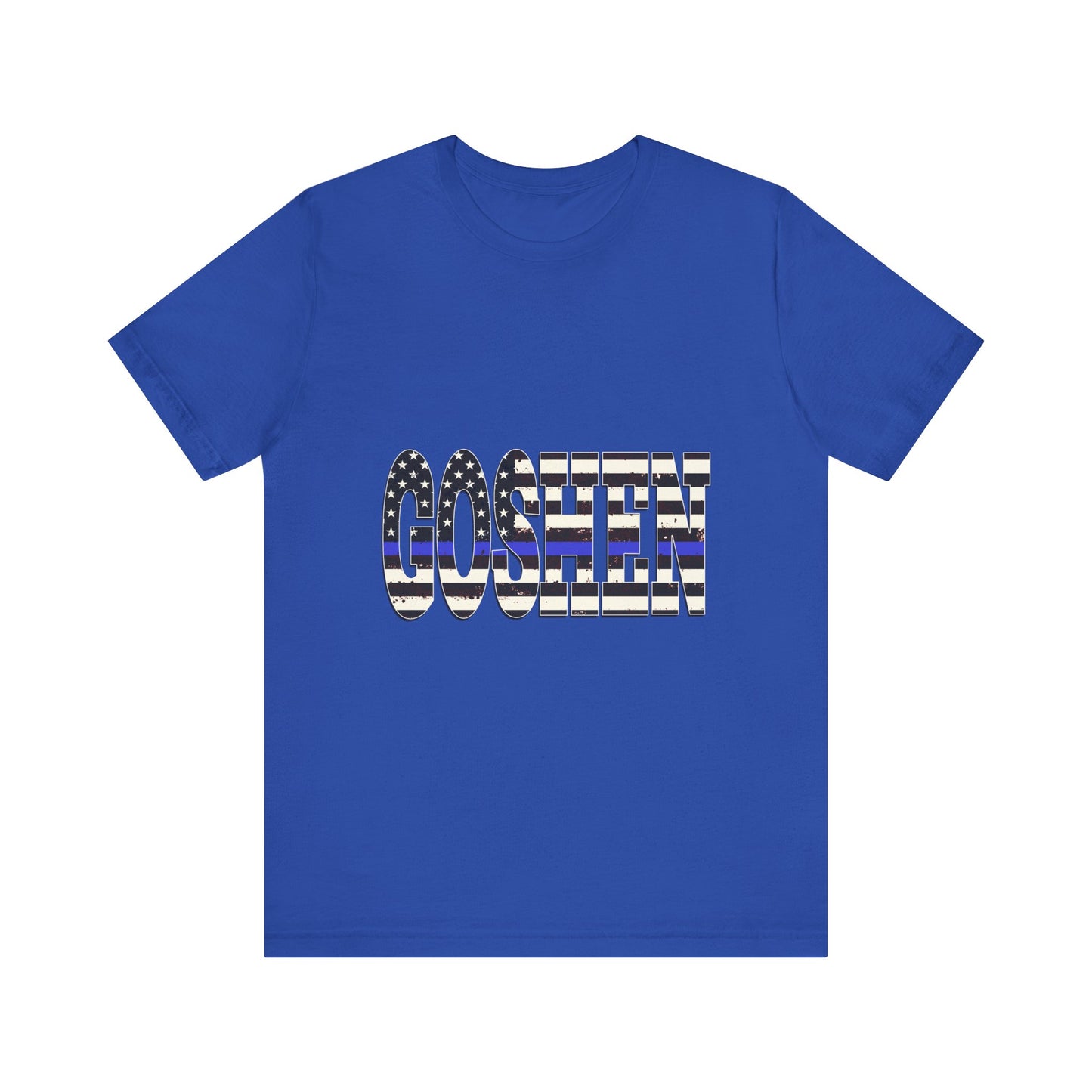 Goshen Blue Line Short Sleeve Tee