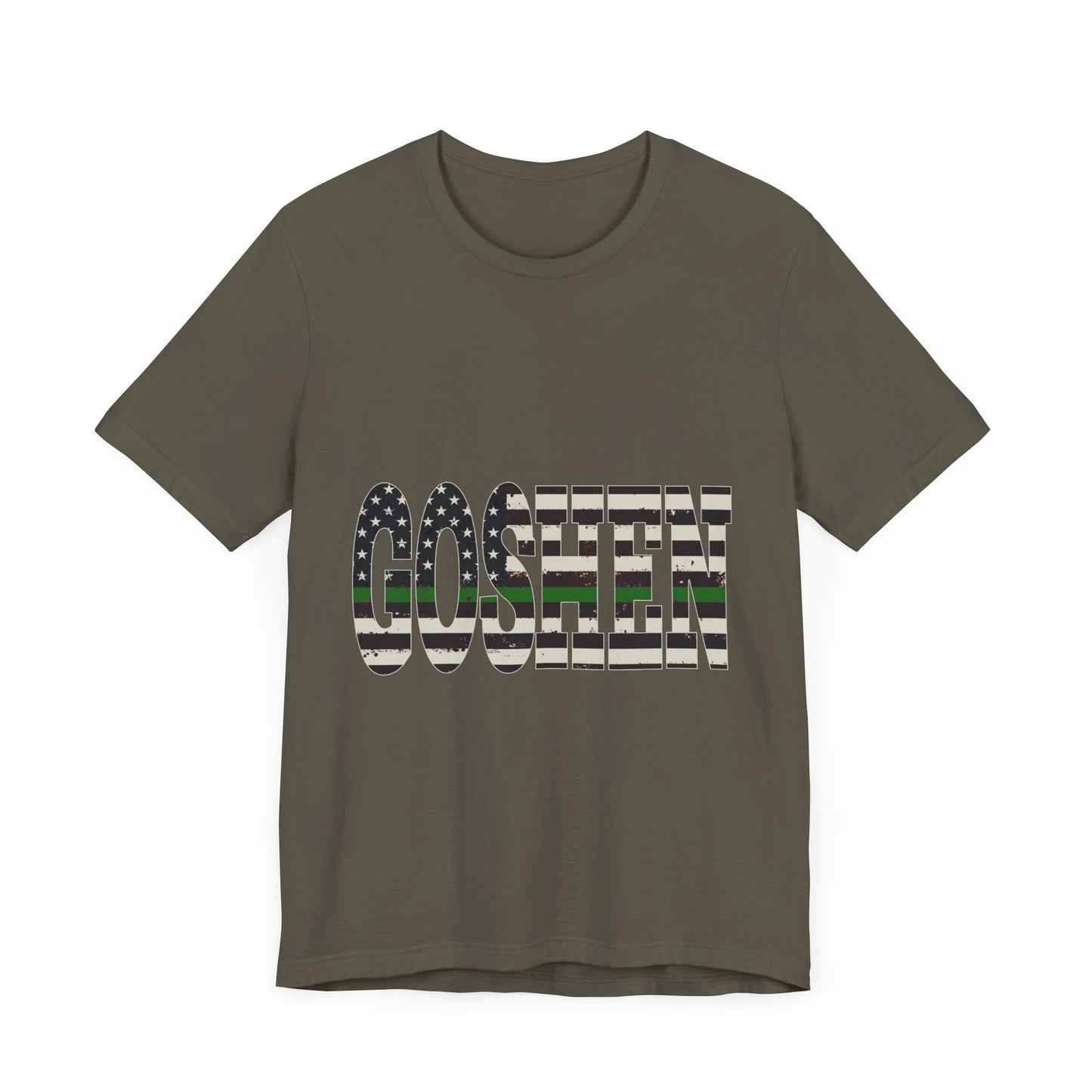 Goshen Green Line Short Sleeve Tee