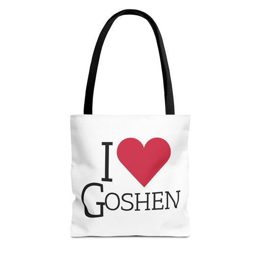 I <3 Goshen Tote Bag (AOP)