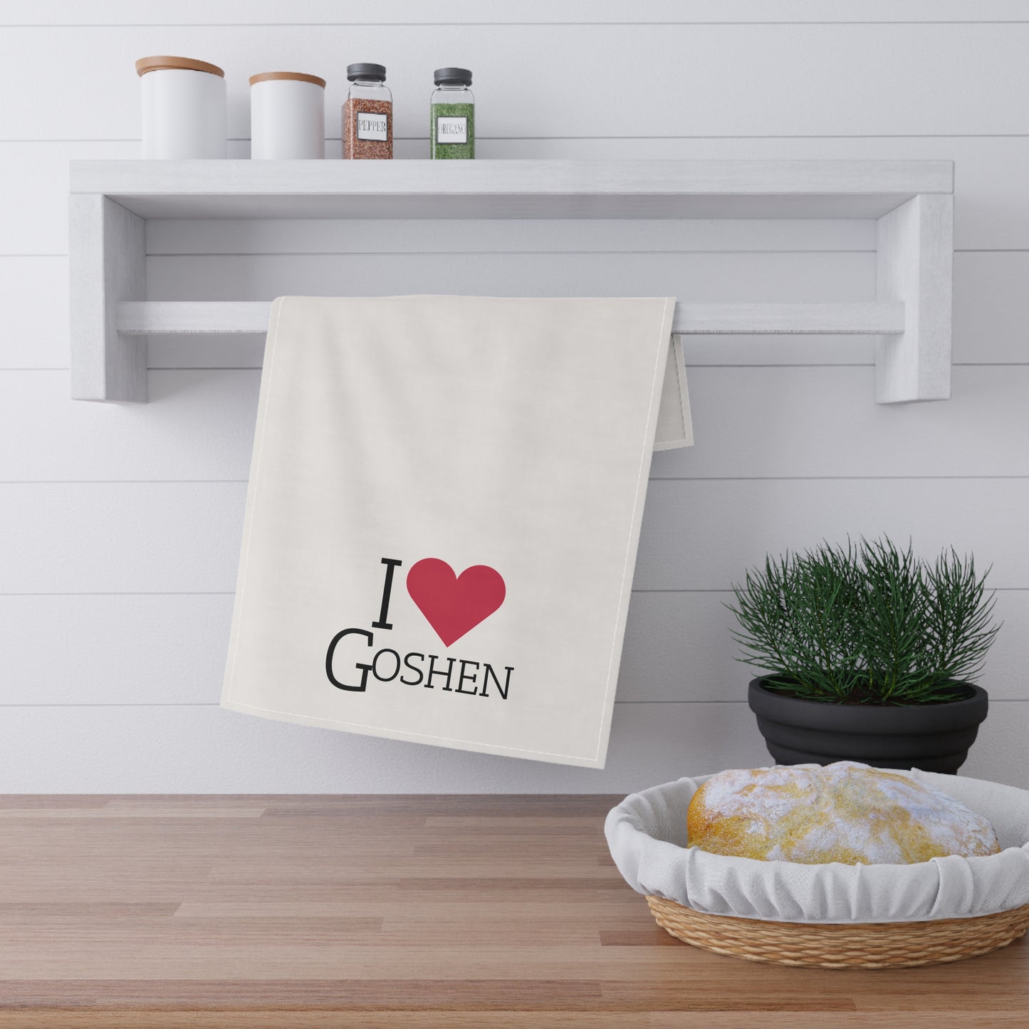 I <3 GoshenTea Towels (cotton, poly)