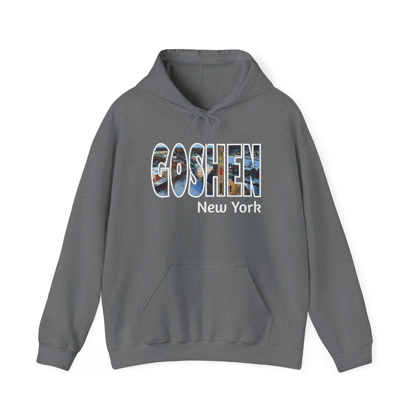 Goshen white border Unisex Heavy Blend™ Hooded Sweatshirt